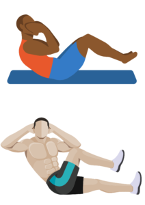 lower body workout fitness session in academy